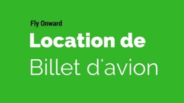 fly onward location de billet d avion