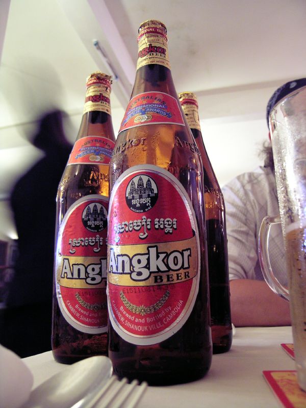 angkor beer retour de voyage au cambodge