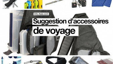 quoi prendre dans ses valise, gadget accessoires de voyage
