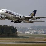 singapore airline et l'aeroport de Changi